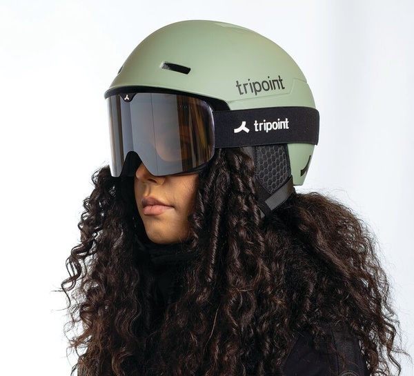 Kask narciarski TRIPOINT 201 Trdkova (zielony)