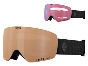 Gogle zimowe GIRO CONTOUR RS BLACK BLISS (soczewka lustrzana kolorowa VIVID-Carl Zeiss COPPER i soczewka lustrzana kolorowa VIVID-Carl Zeiss INFRARED)