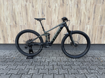 Używany rower elektryczny MTB Trek Rail 9 (2021) zielony