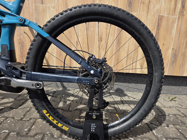 Używany rower elektryczny MTB Trek Rail 9 (2019) niebieski