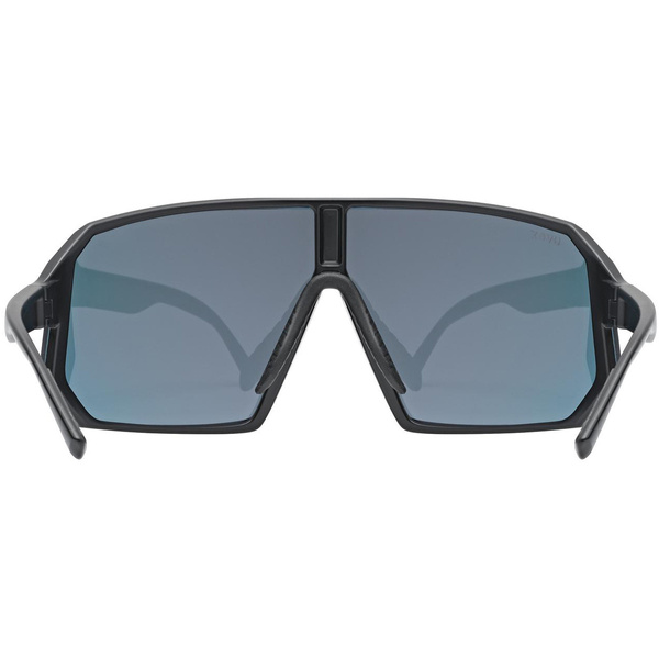Okulary Uvex Sportstyle 237 Black Matt (czerwone soczewki mirror S2)