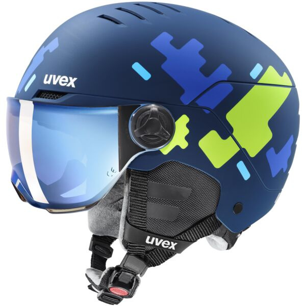 Kask narciarski dziecięcy UVEX Rocket jr. Visor