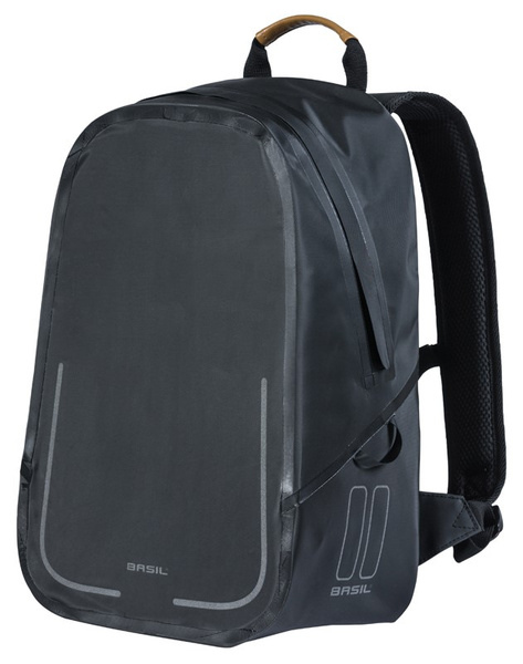 Plecak BASIL URBAN DRY BACKPACK 18L, mocowanie na haki Hook-On System, matt black (WYPRZEDAŻ -50%)