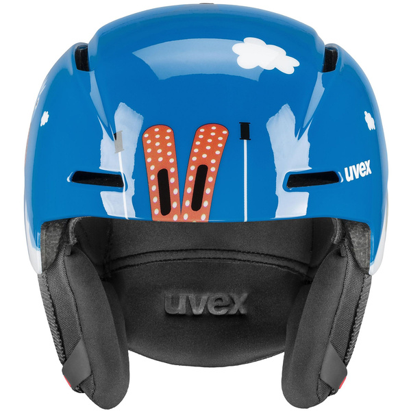 Kask narciarski dziecięcy Uvex Viti (niebieski)