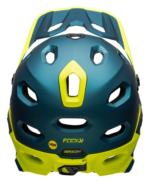 Kask full face BELL SUPER DH MIPS SPHERICAL (niebiesko-żółty)