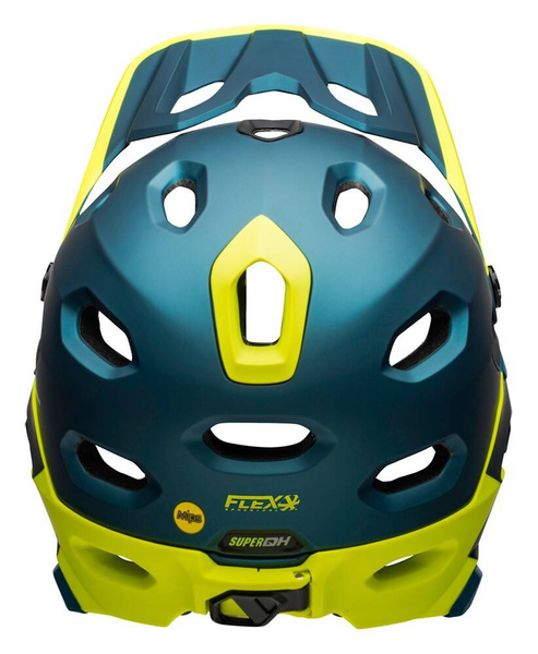 Kask full face BELL SUPER DH MIPS SPHERICAL (niebiesko-żółty)