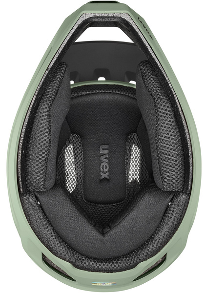 Kask full face Uvex Ravage (zielony)