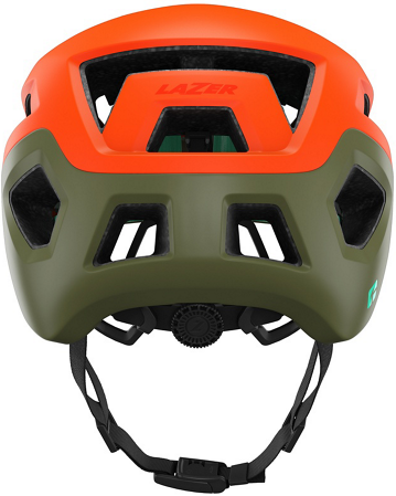 Kask MTB Lazer Coyote KinetiCore Matte Orange Green