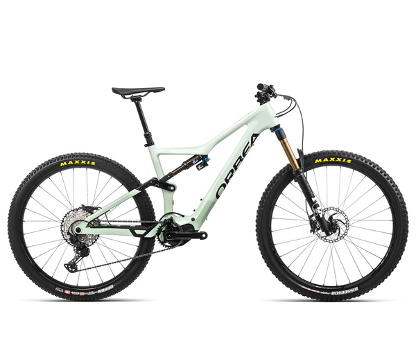 Rower MTB elektryczny Orbea RISE M10 White - Green