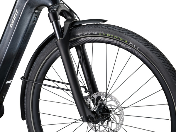 Rower trekkingowy elektryczny Giant AnyTour E+ 1 (2024) Black Diamond