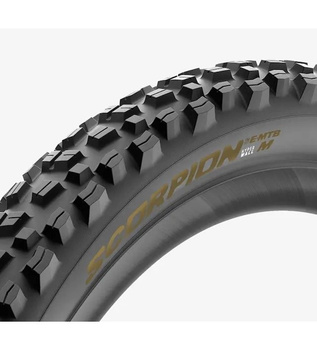 Opona zwijana Pirelli Scorpion E-MTB M Colour Edition Gold HyperWall