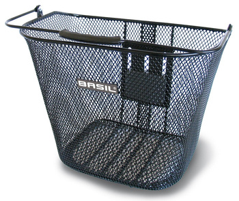 Kosz na kierownicę BASIL BREMEN KF stalowy, czarny (WYPRZEDAŻ -50%)