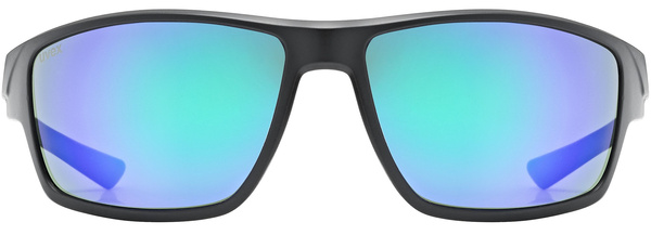 Okulary Uvex Sportstyle 230 (czarny mat | zielone soczewki mirror S3)