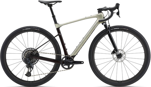 Rower gravel Giant Revolt X Advanced Pro 1 (2024) | karbonowy | Golden Haze Cordovan