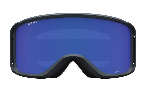 Gogle zimowe GIRO SAGEN DARK SHARK THIRDS (soczewka Grey Cobalt i soczewka YELLOW) 