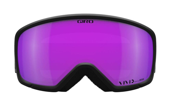Gogle damskie zimowe GIRO MILLIE BLACK & WHITE CHUTE (soczewka VIVID PINK)