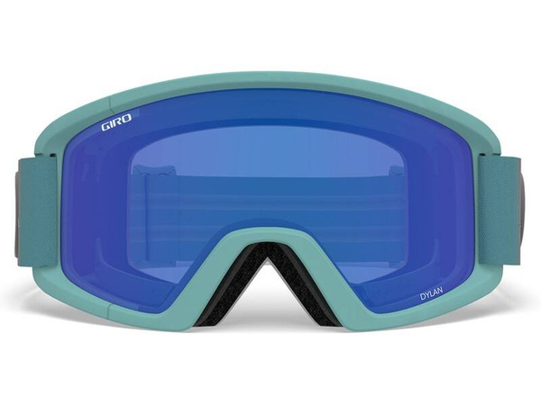 Gogle damskie zimowe GIRO DYLAN HANNAH EDDY (soczewka lustrzana kolorowa GREY COBALT i soczewka kolorowa YELLOW)