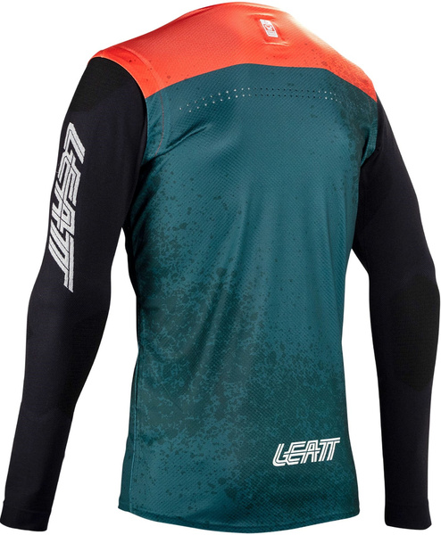 Koszulka z długim rękawem Leatt MTB Gravity 5.0 (turkusowa)