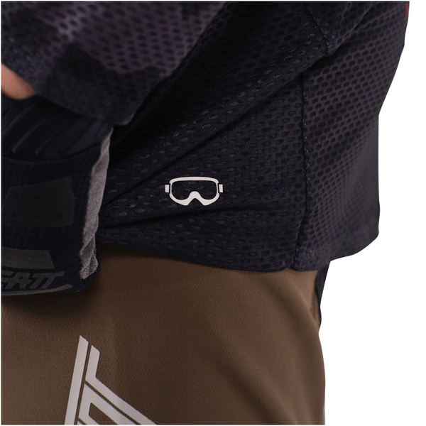 Koszulka dziecięca z długim rękawem Leatt MTB Gravity 4.0 Junior (czarna)