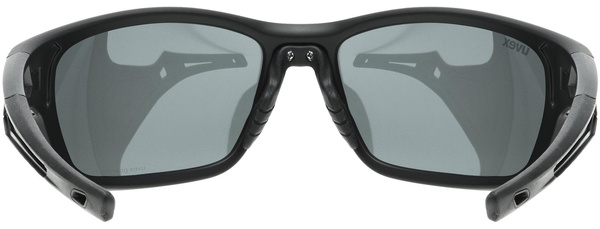 Okulary Uvex Sportstyle 232 P (czarny mat | srebne soczewki Polavision® mirror S3)