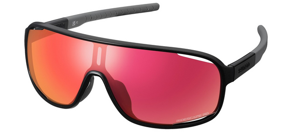 Okulary Shimano Technium 1 Ridescape RD (czarny metaliczny)