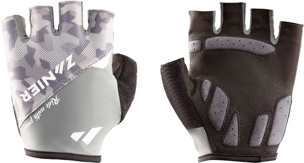 Rękawiczki krótkie Zanier Cycling Team Glove (szaro-czarne)