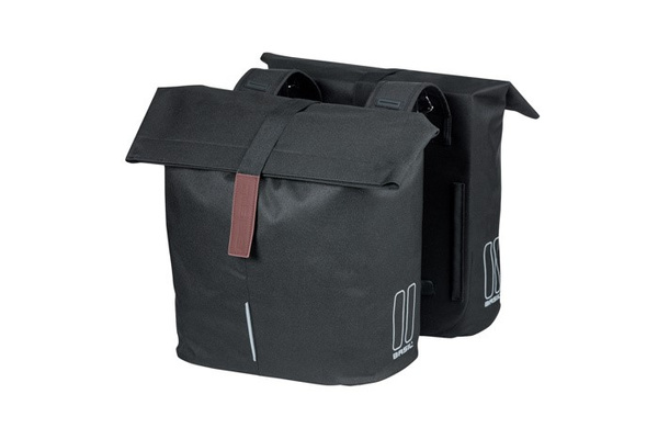 Sakwa na bagażnik podwójna Basil City Double Pannier Bag (28-32 litry)