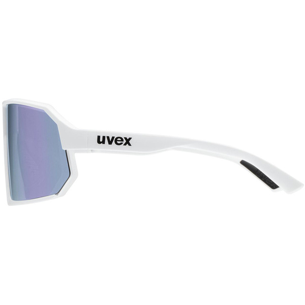 Okulary Uvex Sportstyle 237 White Matt (lawendowe soczewki mirror S3)