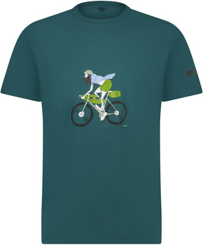 Koszulka z krótkim rękawem Shimano Sentiero LTD (turkusowa)