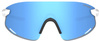 Okulary TIFOSI VOGEL XC satin clear (1 szkło Sky Blue Mirror 13% transmisji światła)