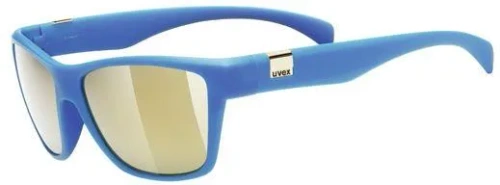 Okulary Uvex LGL 1 niebieski mat (srebrna szyba)