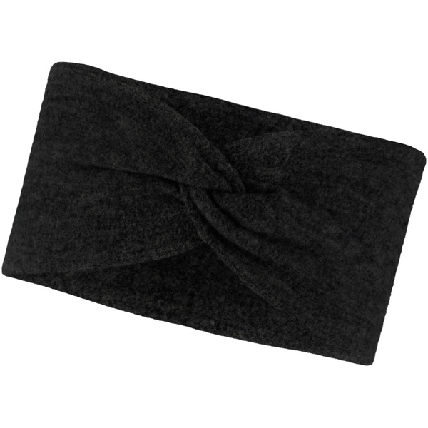Opaska BUFF MERINO FLEECE HEADBAND SOLID BLACK