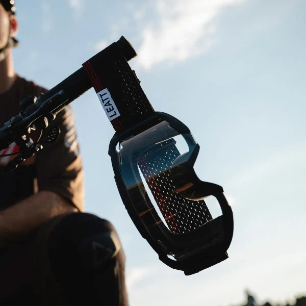 Gogle Leatt Velocity 4.0 MTB X-Flow Iriz Blue