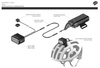 Lampka przednia na kask Knog Blinder X 2300 (bateria 10000 mAh w zestawie)
