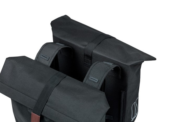 Sakwa na bagażnik podwójna Basil City Double Pannier Bag (28-32 litry)