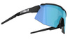 Okulary Bliz Active Breeze Matt Black (brązowo-niebieskie soczewki kat. 3)