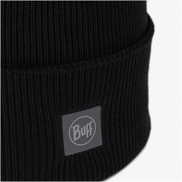 Czapka BUFF CROSSKNIT BEANIE SOLID BLACK
