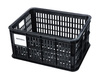 Kosz przedni/tylny na bagażnik BASIL BICYCLE CRATE S, 17.5L, recycled synthetic, black (NEW)