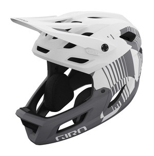 Kask full face GIRO COALITION SPHERICAL (biało-szary)