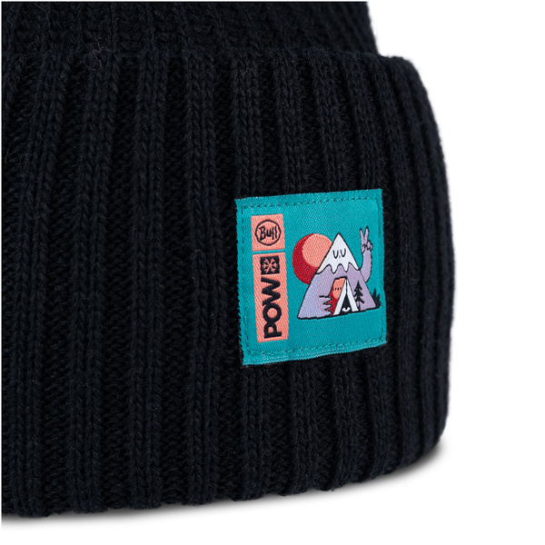 Czapka BUFF KNITTED BEANIE POW RUTGER BLACK