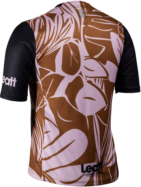 Koszulka damska Leatt MTB Enduro 3.0 (brązowo-różowa)