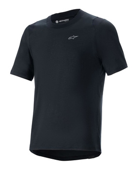 Koszulka z krótkim rękawem ALPINESTARS A-DURA DRI WOOL (czarna)