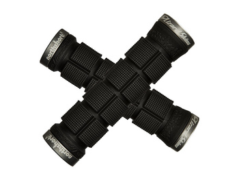 Chwyty LIZARDSKINS NORTHSHORE Lock-on z podwójną obejmą (czarne)