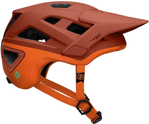 Kask MTB Lazer Jackal KinetiCore Rust Orange