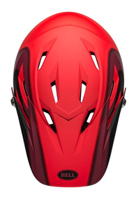 Kask full face BELL SANCTION (czerwony)