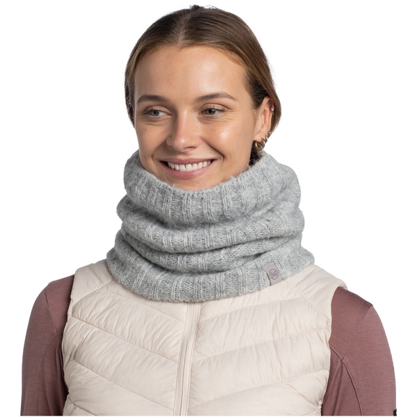 Bandana BUFF KNITTED NECKWARMER NERLA GREY
