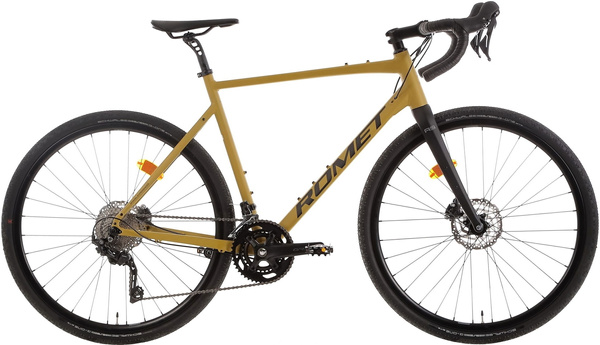 Rower gravel Romet Aspre 2 (ciemnożółto-czarny 2024)