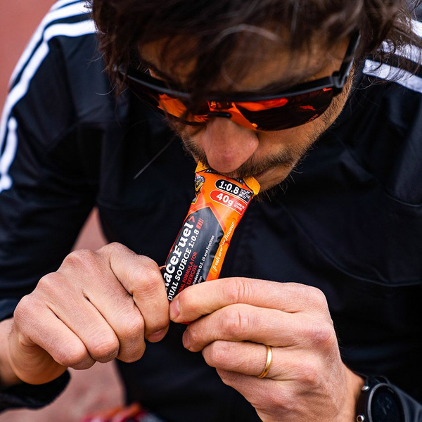 Żel energetyczny NAMEDSPORT Race Fuel Dual Source 1:0,8 (cytryna 60 ml)