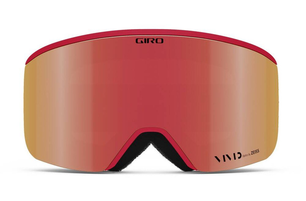 Gogle zimowe GIRO AXIS RED BLACK THIRDS (soczewka lustrzana kolorowa VIVID-Carl Zeiss VIVID EMBER i soczewka lustrzana kolorowa VIVID-Carl Zeiss INFRARED)