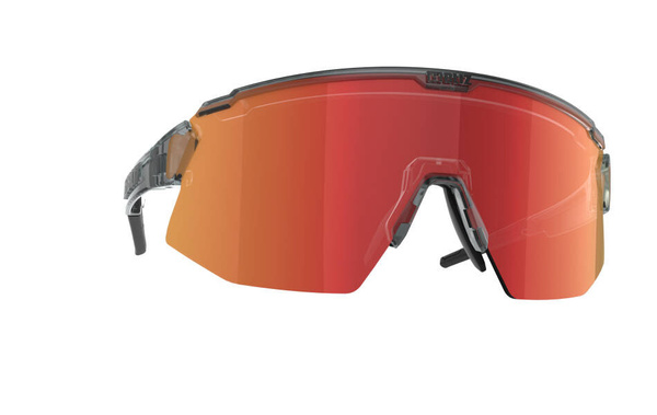 Okulary Bliz Active Breeze Transparent Dark (brązowo-czerwone soczewki kat. 3)
